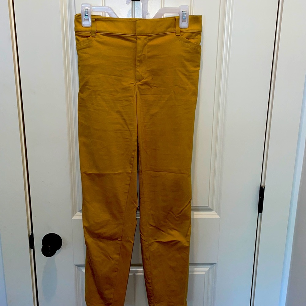 Loft Yellow Slacks